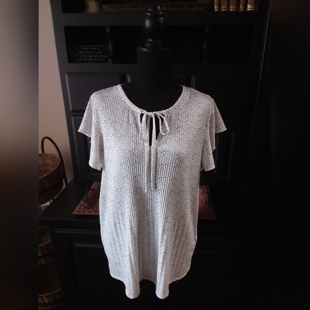 Adrianna Papell Ladies Large Short-sleeved Top